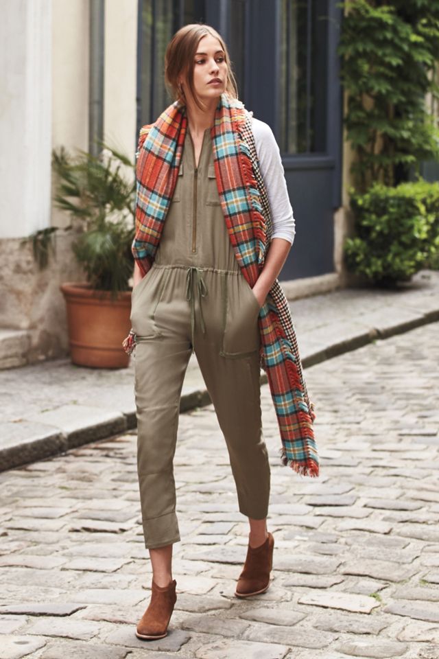 Sleeveless Utility Jumpsuit #1