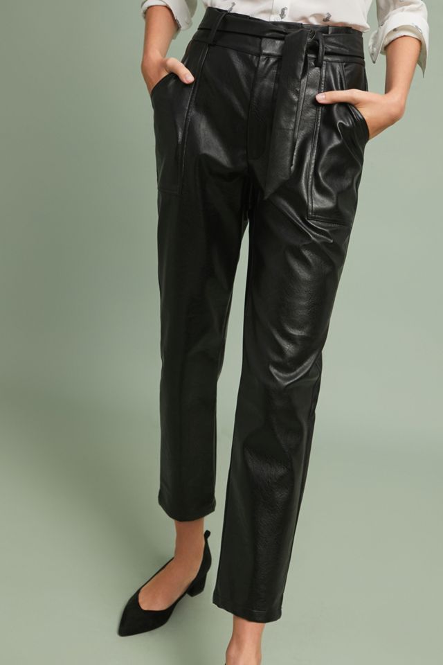 Spencer Faux Leather Pants #1