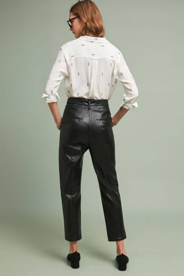 Spencer Faux Leather Pants #3