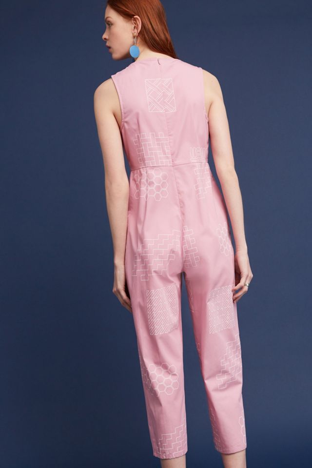 Dusen Dusen Rose Tile Jumpsuit #2