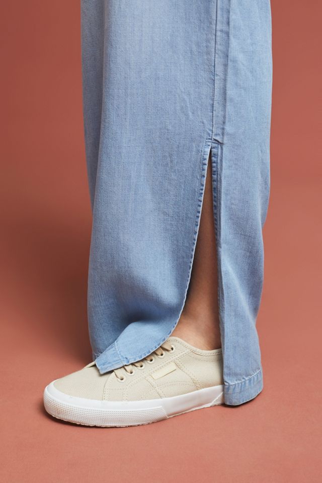 Cloth & Stone Chambray Wide-Leg Jumpsuit #3