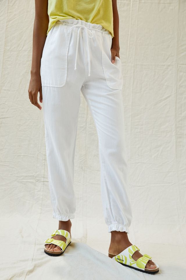 Seafolly, White Linen Pants