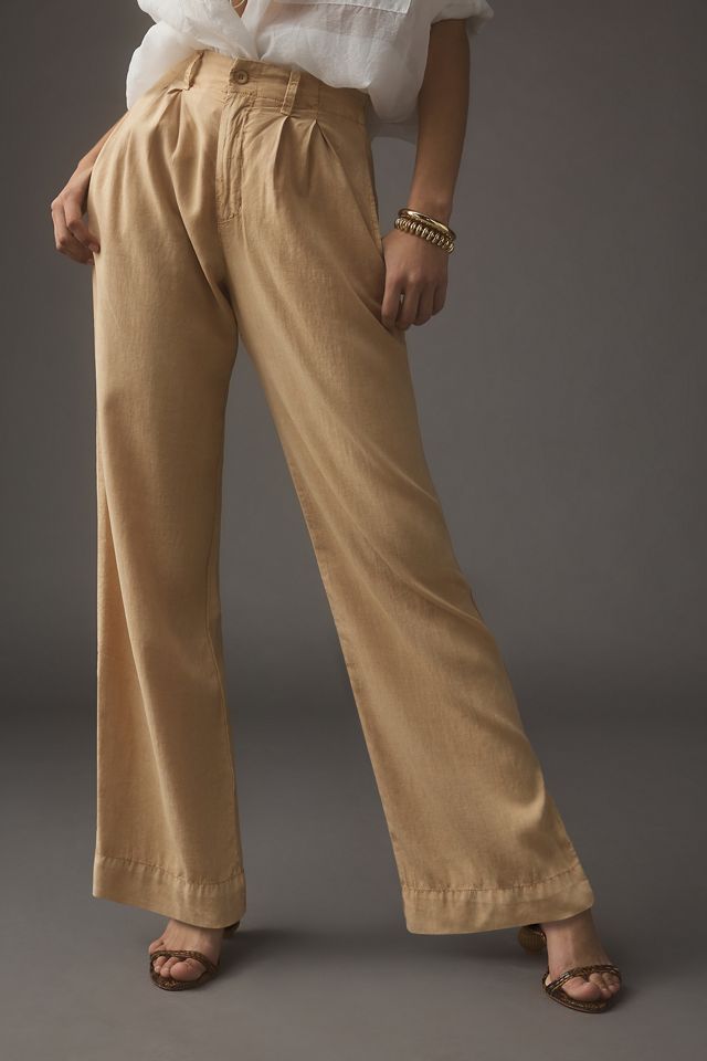 Cloth & Stone Pleated Wide-Leg Pants #1