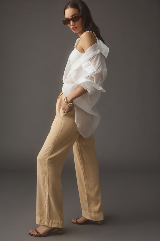 Cloth & Stone Pleated Wide-Leg Pants #2