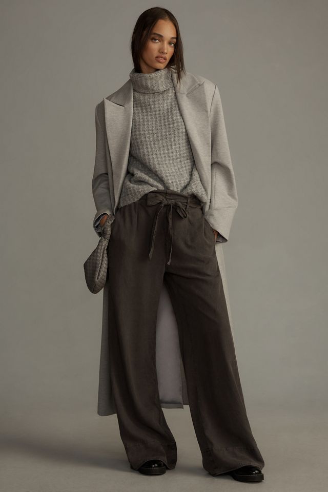 Bella Dahl Wide-Leg Paperbag Pants | Anthropologie