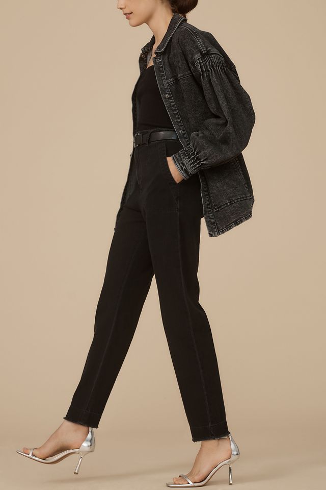 Bella Dahl Dakota Frayed Ankle Trouser Pants #2
