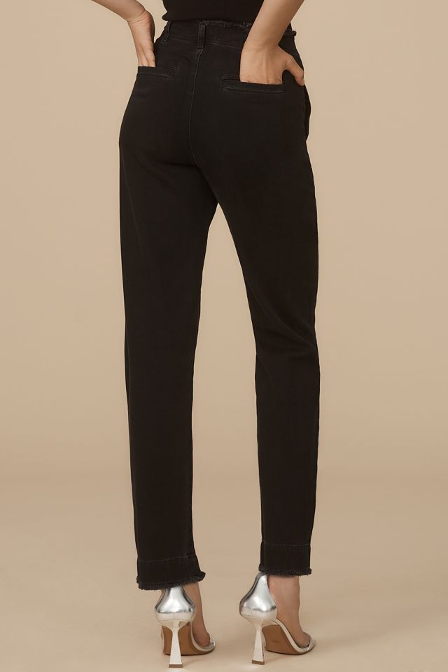 Bella Dahl Dakota Frayed Ankle Trouser Pants #4