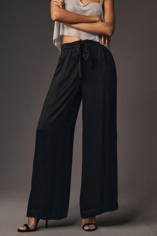 Bella Dahl Pleat-Front Wide-Leg Pants #1