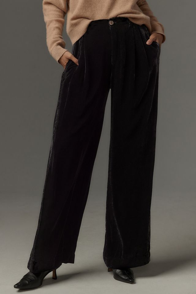 Bella Dahl Pleated Wide-Leg Trousers #1