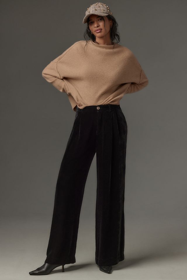 Bella Dahl Pleated Wide Leg Trousers