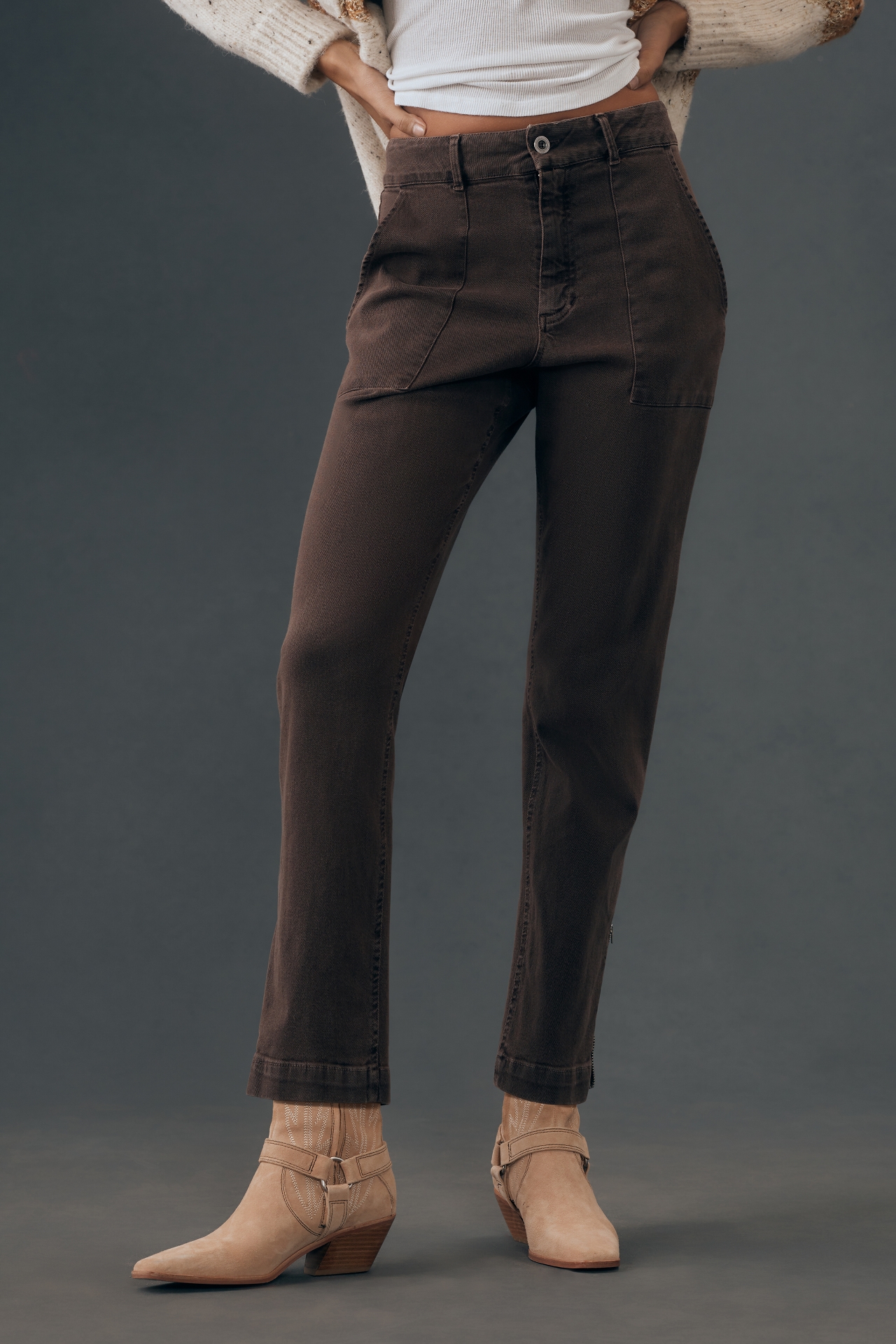 Bella Dahl Rowan Side Zip Pocket Pants