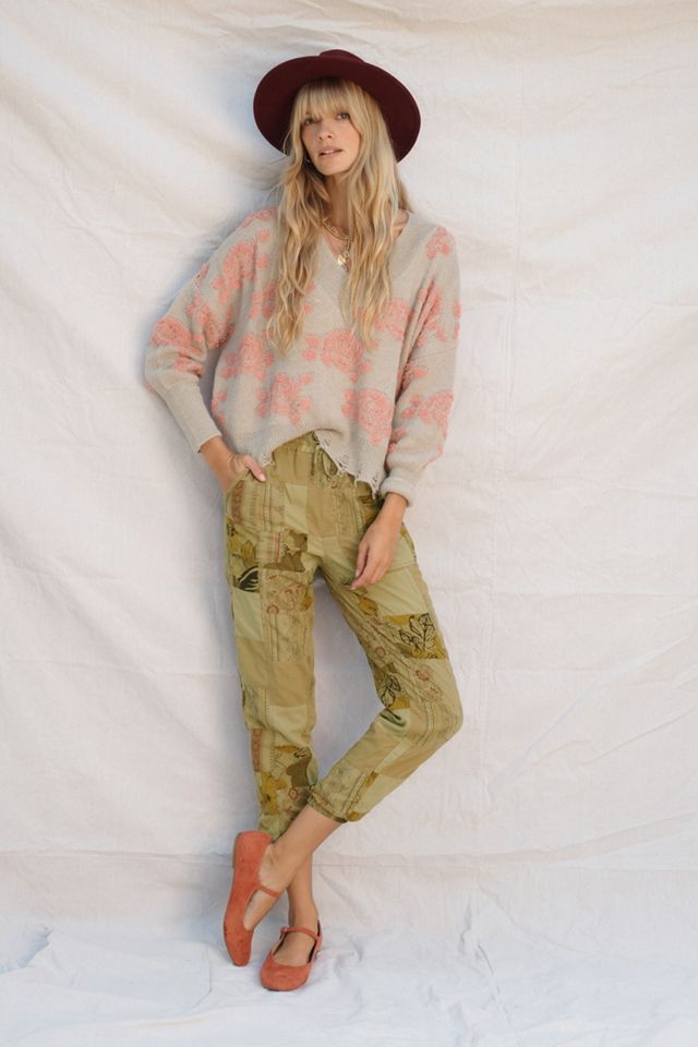 patchwork joggers