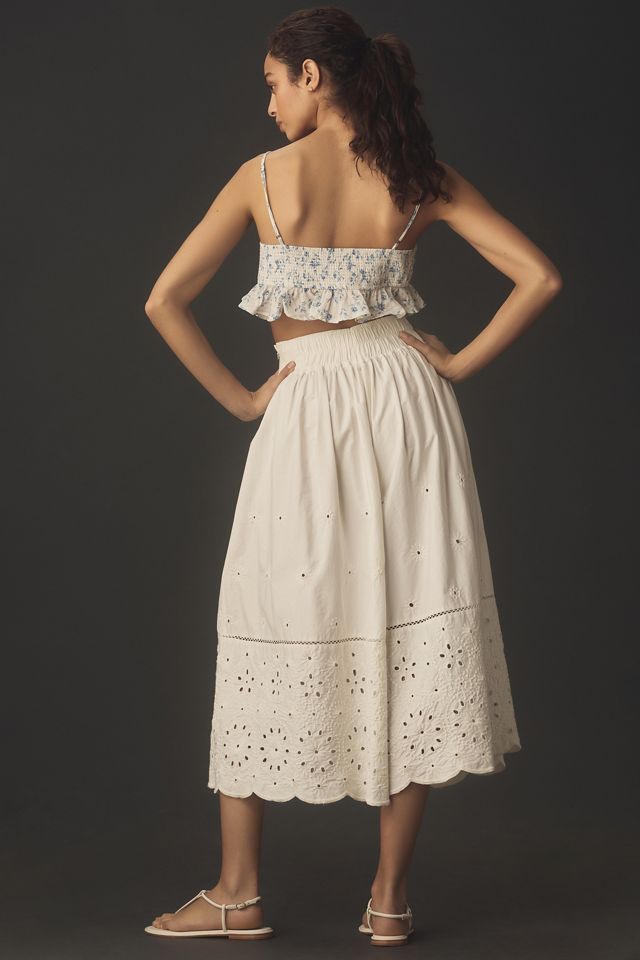Maeve Embroidered Skirty Culottes #3