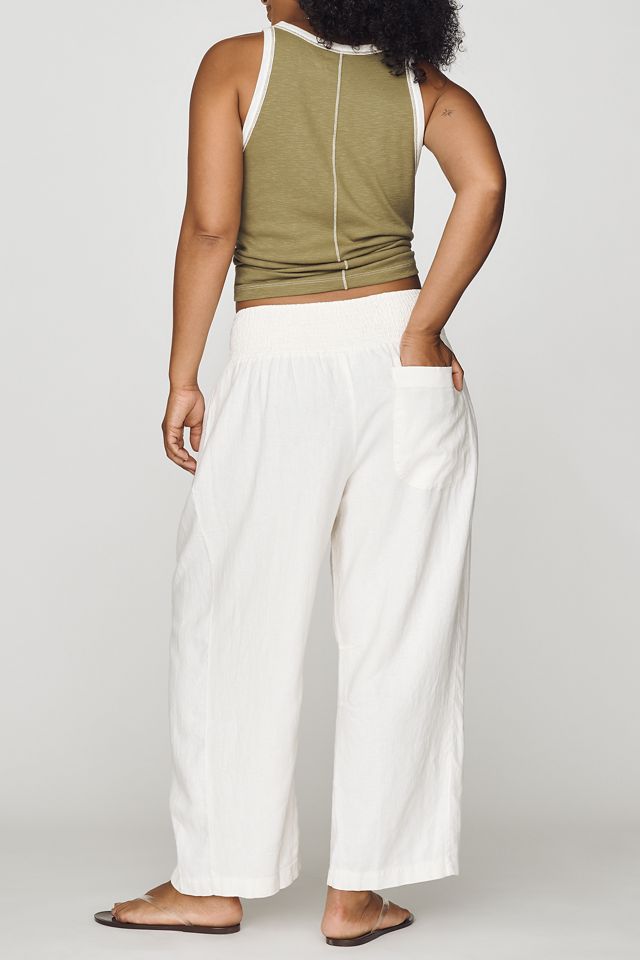 Pantalones de Barril con Cintura Fruncida Reese #3