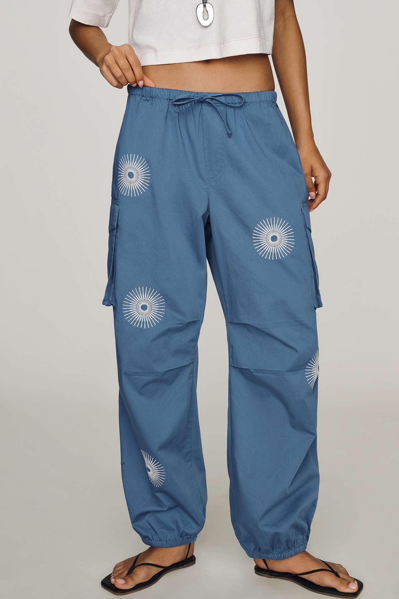 Pilcro Cotton Balloon Pants