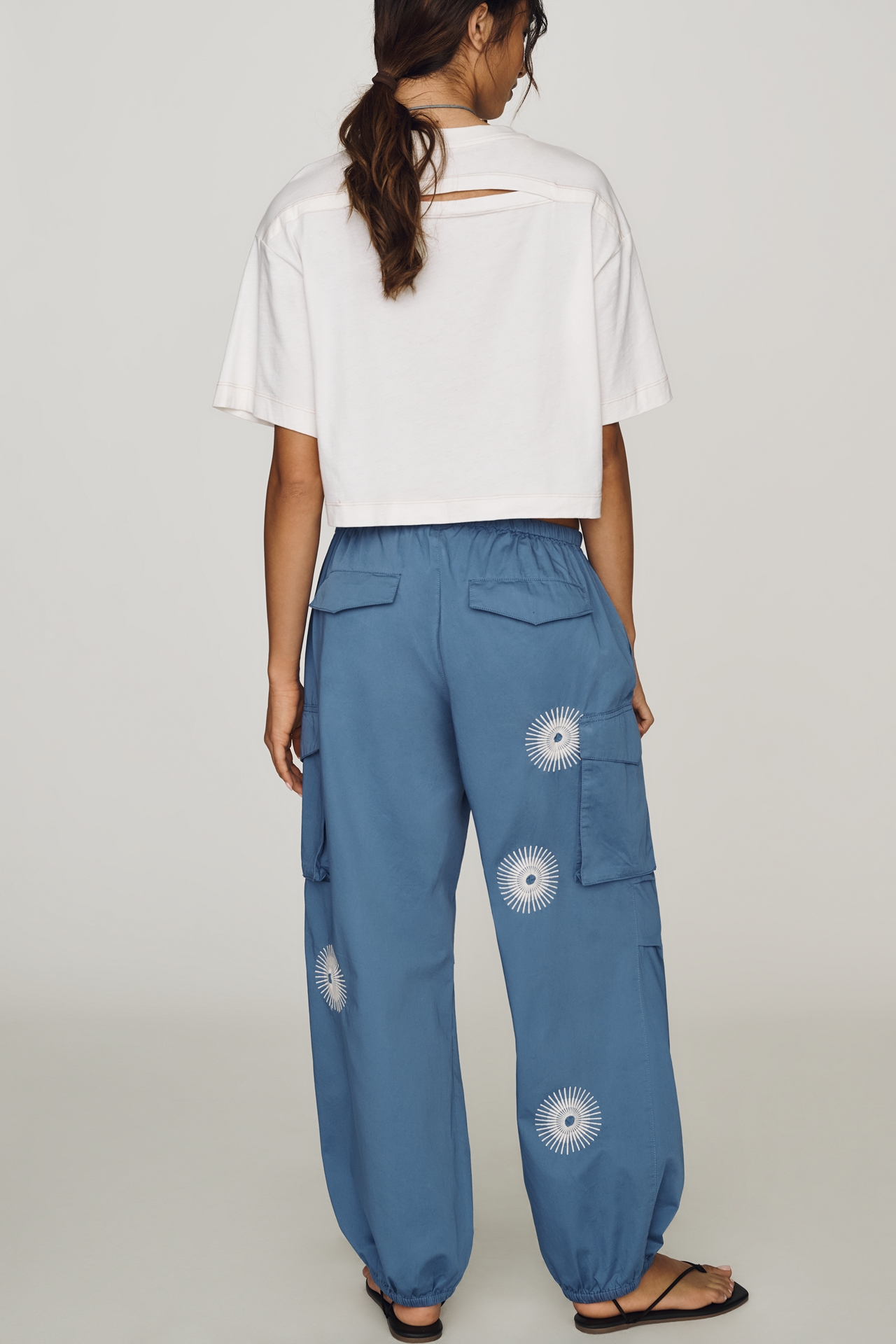 Pilcro Cotton Balloon Pants