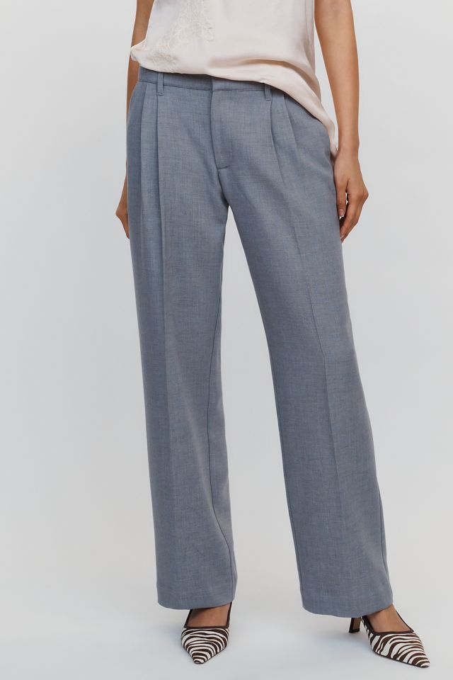 Maeve Heddie Wool Blend High Rise Trousers #1