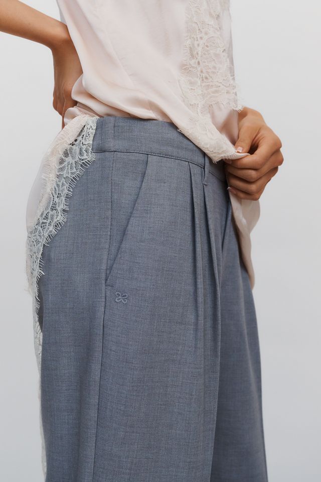 Maeve Heddie Wool Blend High Rise Trousers #2