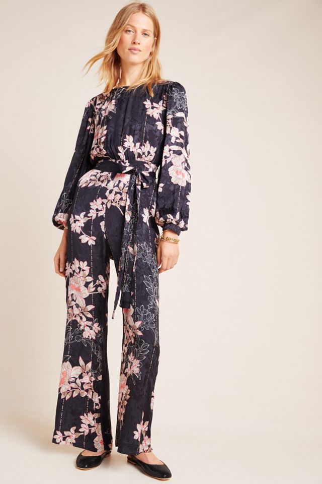 Audria Jacquard Jumpsuit #1