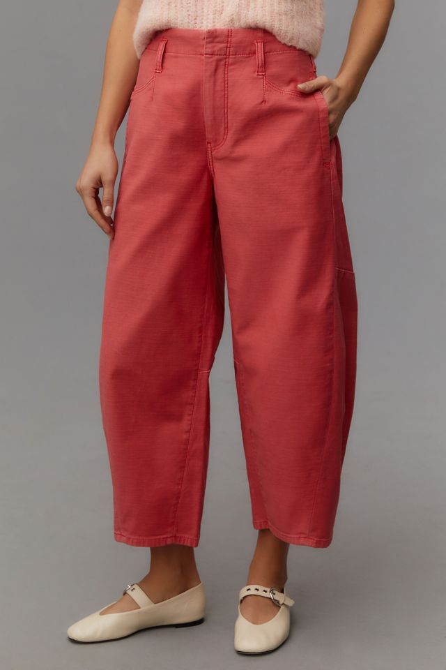 Pilcro Cropped Vintage Barrel Pants  #2