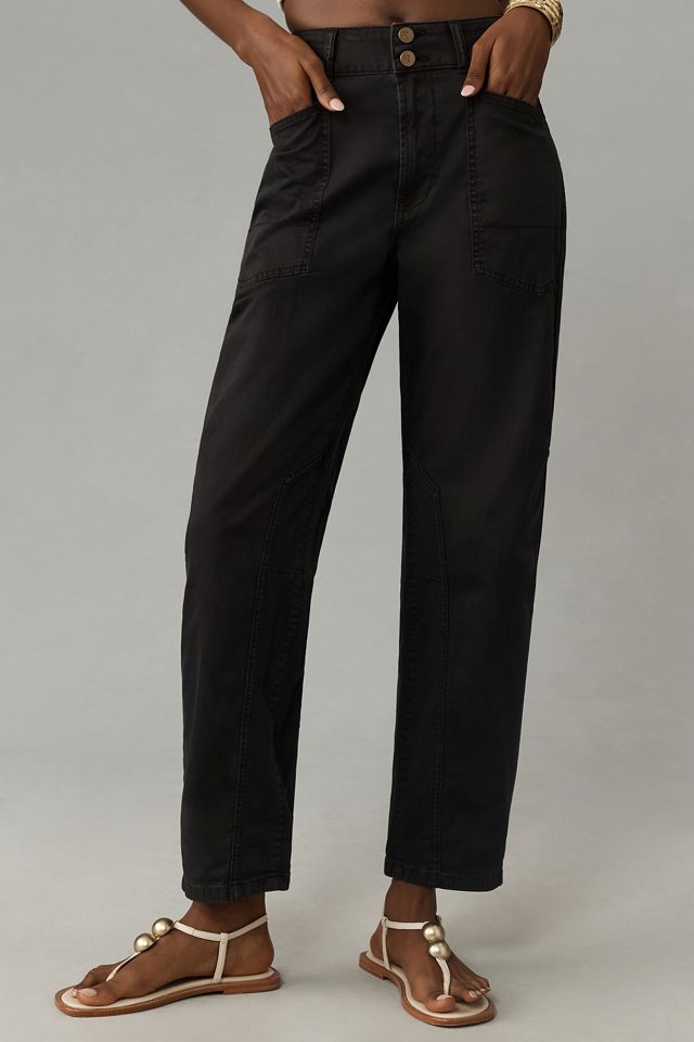 The Wanderer Mid-Rise Relaxed-Leg Pants by Pilcro #1