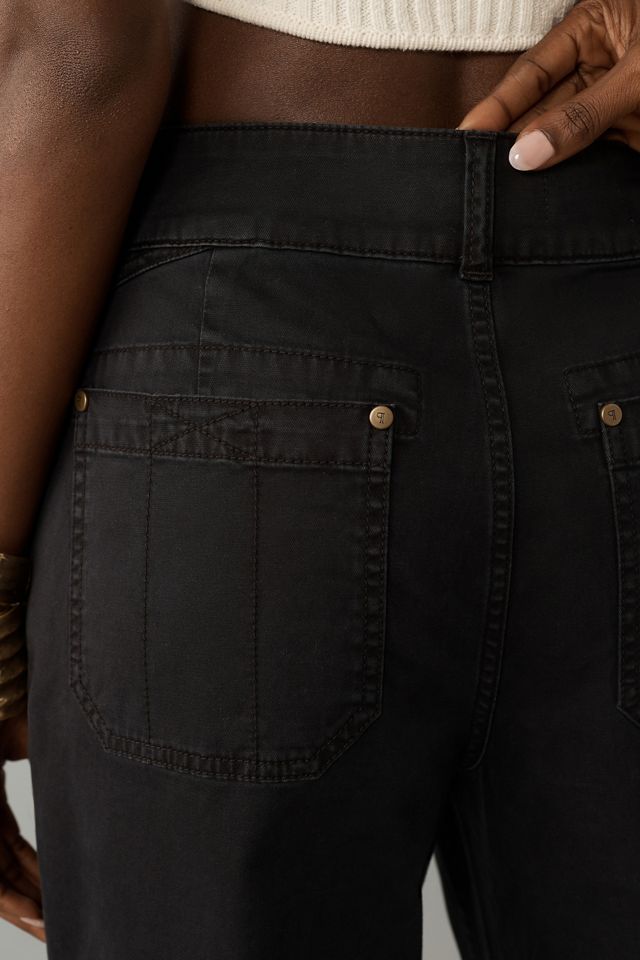 The Wanderer Mid-Rise Relaxed-Leg Pants by Pilcro #4