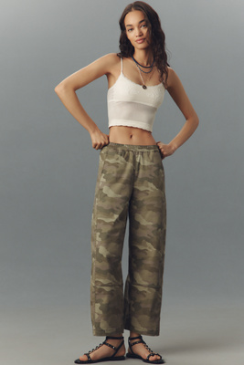 Le Pantalon Évasé Pull-On Izzie Décontracté par : Édition Sergé Imprimé taille: 2XS chez Anthropologie - Pilcro - Modalova