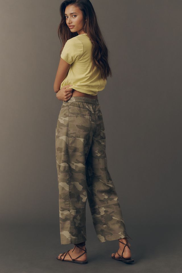 Pilcro Izzie Relaxed Printed Pull-On Barrel Pants #3