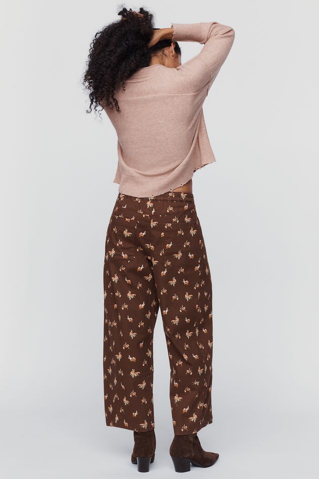 Pilcro Izzie Relaxed Printed Pull-On Barrel Pants #2