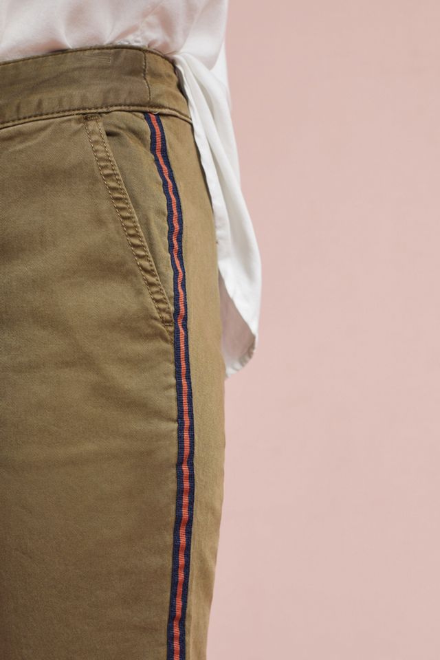 Relaxed Striped Chino Pants #3