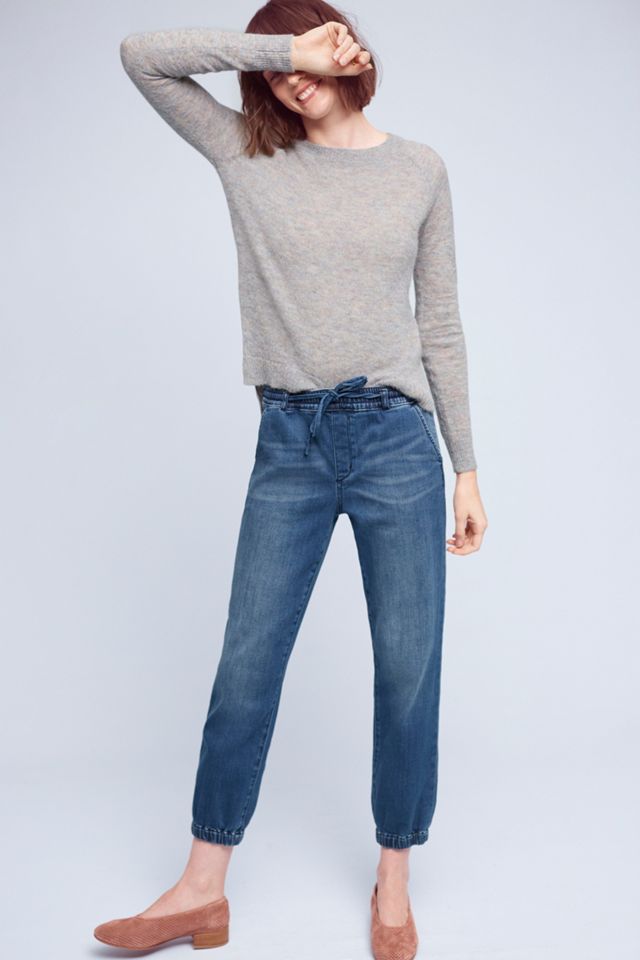 Pilcro Denim Joggers | Anthropologie