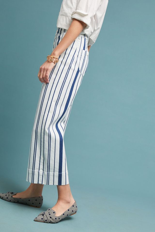 Capitaine Striped Wide-Leg Pants #2