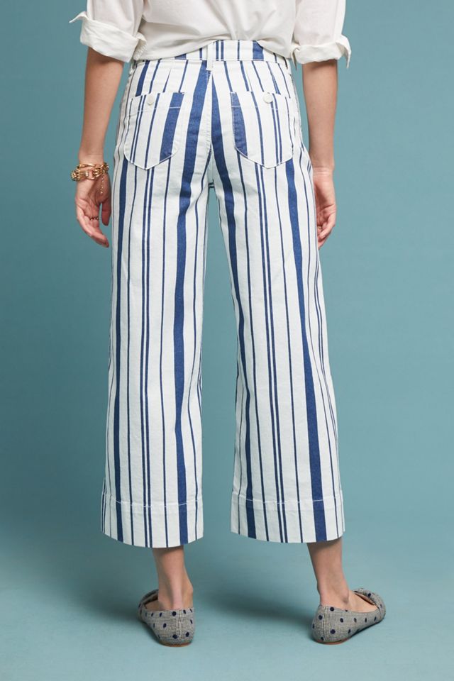 Capitaine Striped Wide-Leg Pants #3