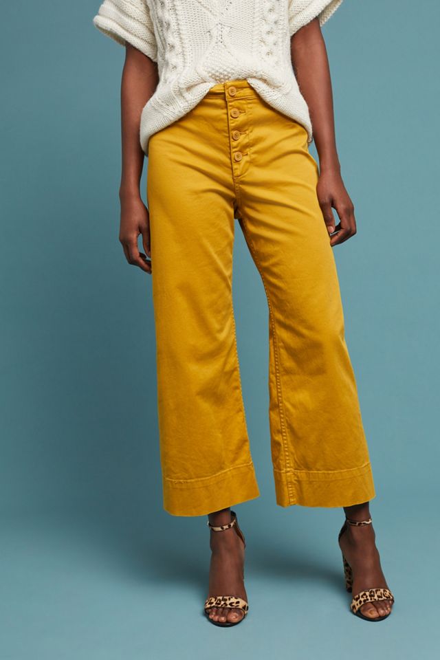 Cropped Chino Pants | Anthropologie