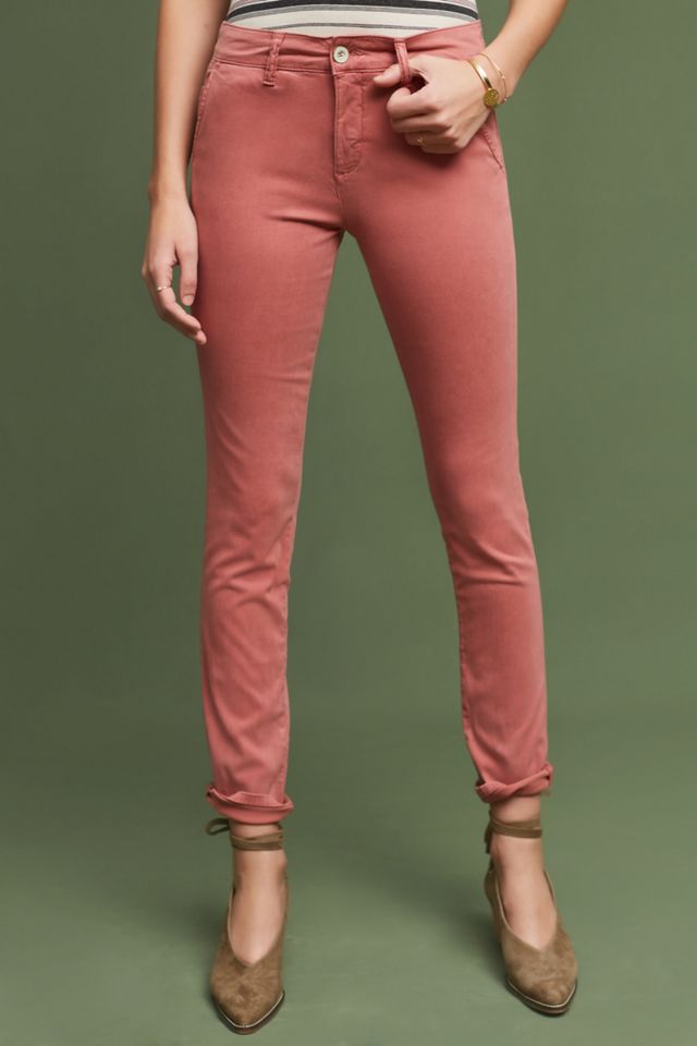 Abroad Sateen Skinny Trousers #1