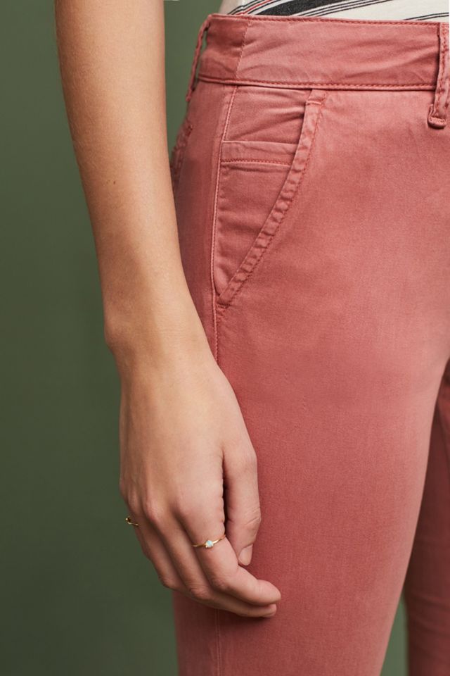 Abroad Sateen Skinny Trousers #2