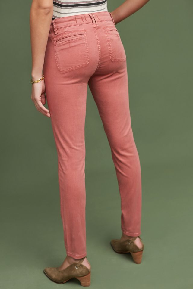 Abroad Sateen Skinny Trousers #3