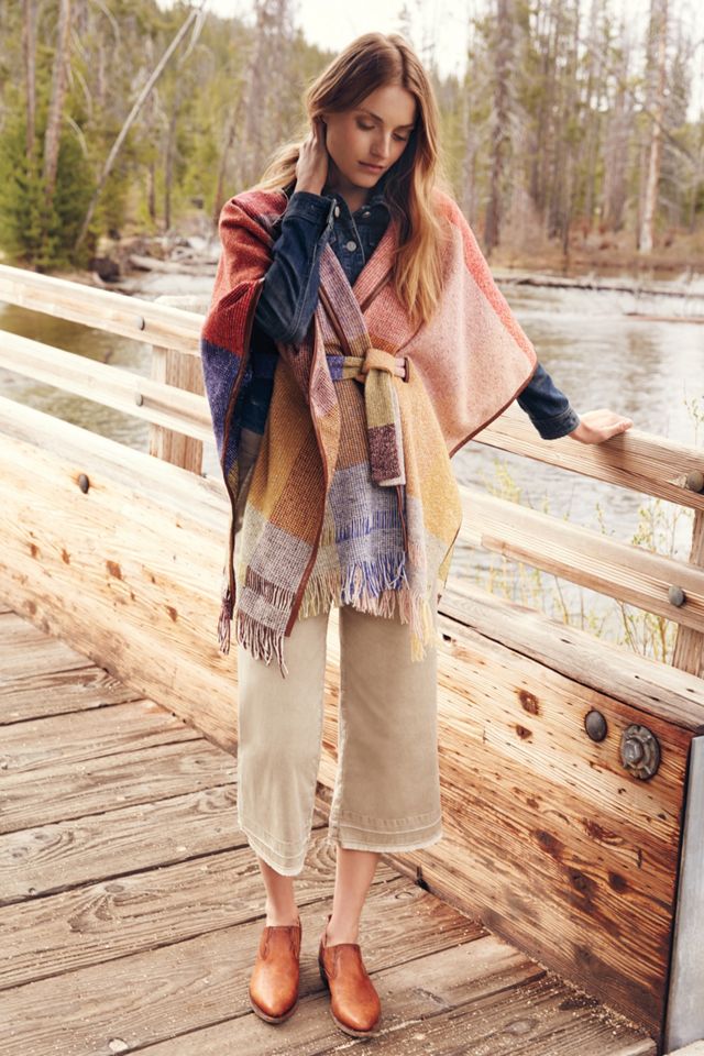 Pilcro Cropped Wide-Leg Chinos #1