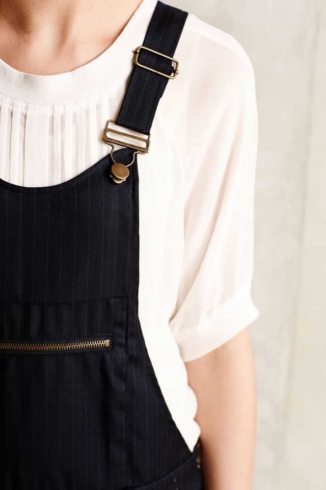 Pinstripe Overalls #2