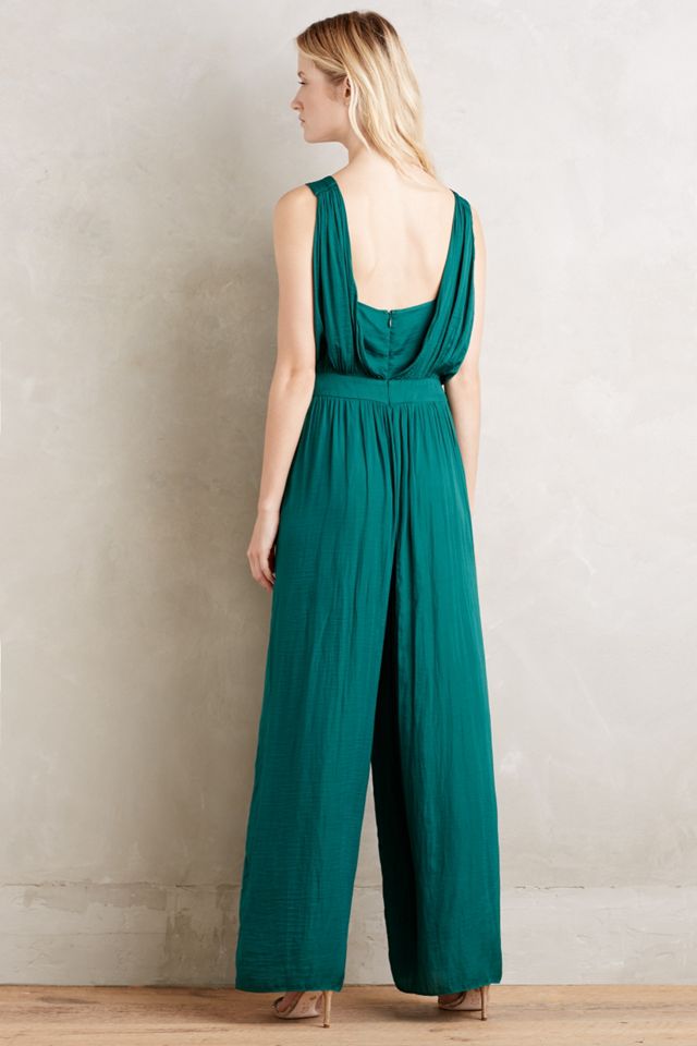 Draped Jade Jumpsuit #1