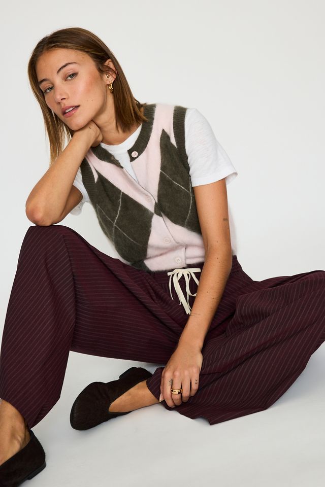 The Avery Wide-Leg Pleated Trousers by Maeve: Drawstring Edition #5