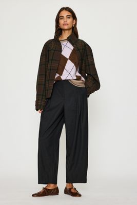 The Isla Tailored Barrel Trousers 