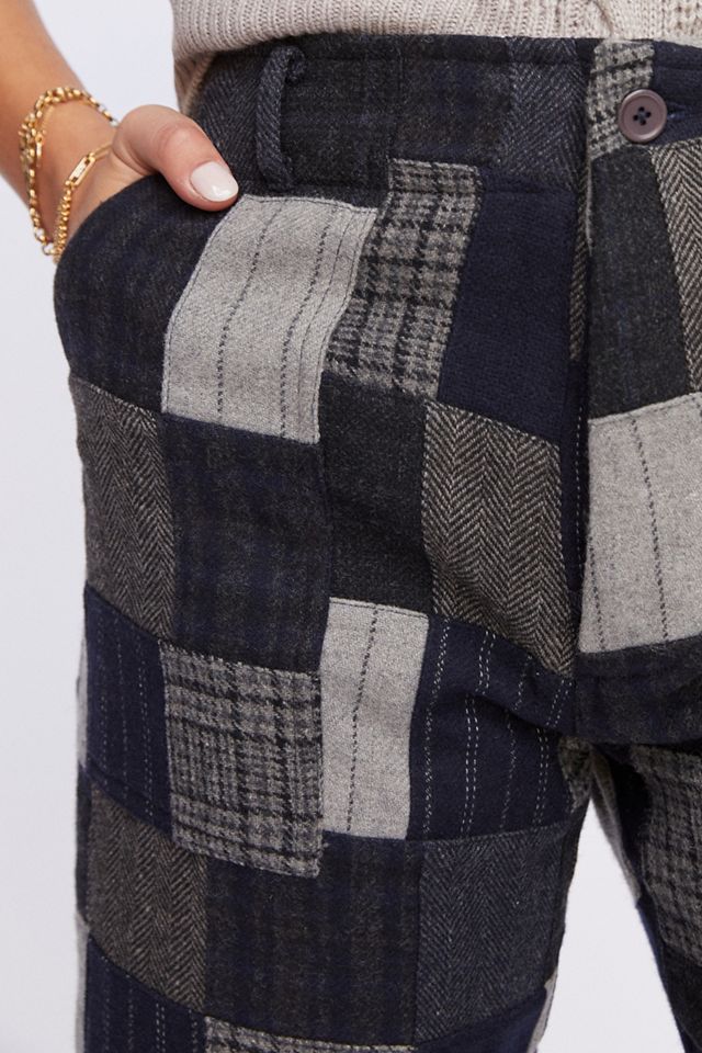 ウ★新品★et.UNiVER　Square patchwork pants 2024_02_05_archivist_ecomm2978