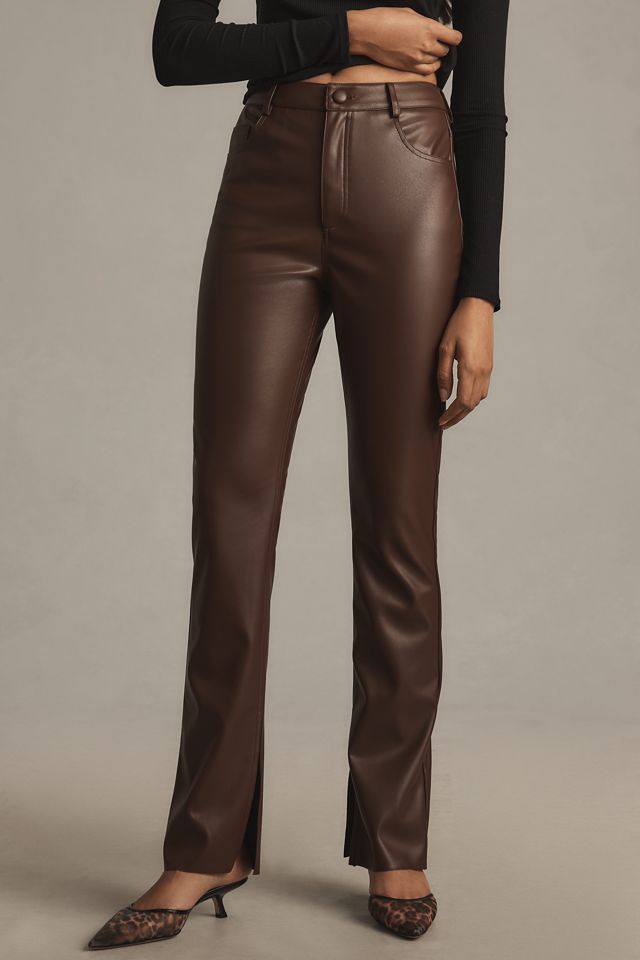 4SI3NNA Zeida Faux-Leather Pants #1
