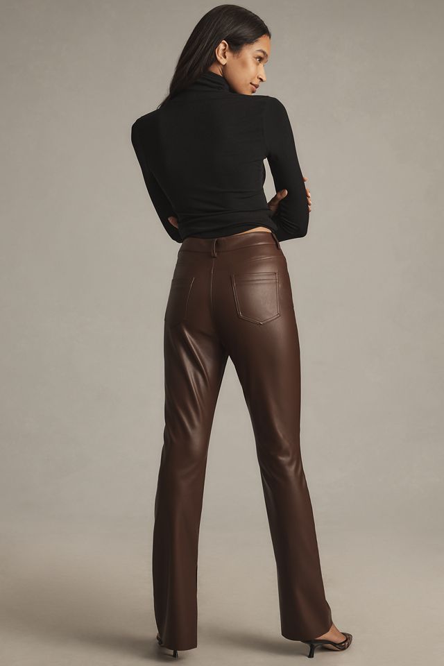4SI3NNA Zeida Faux-Leather Pants #3