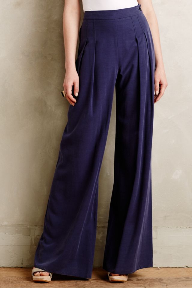Pleated High-Rise Wide-Legs #2
