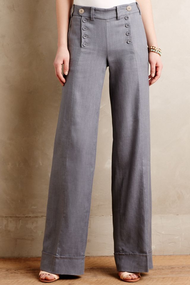 Tailored Sailor Wide-Legs #1