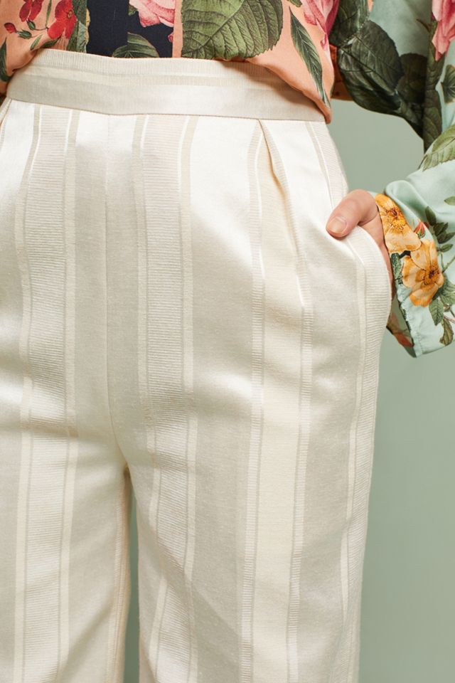 Tonal Stripe Wide-Legs #1