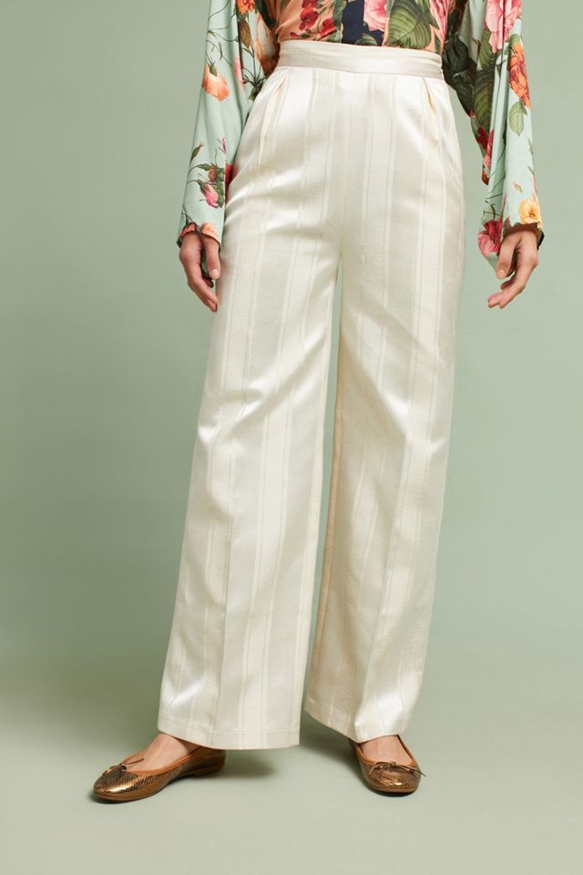 Tonal Stripe Wide-Legs #2
