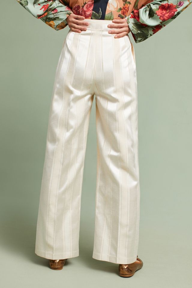 Tonal Stripe Wide-Legs #3